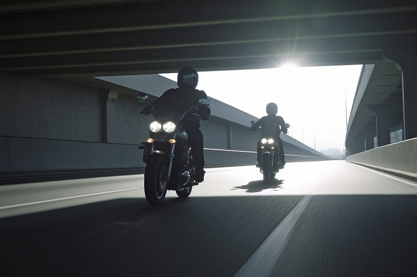 Motorrad im Tunnel fahren: Die unterschätzte Sichtgefahr beim Lichtwechsel