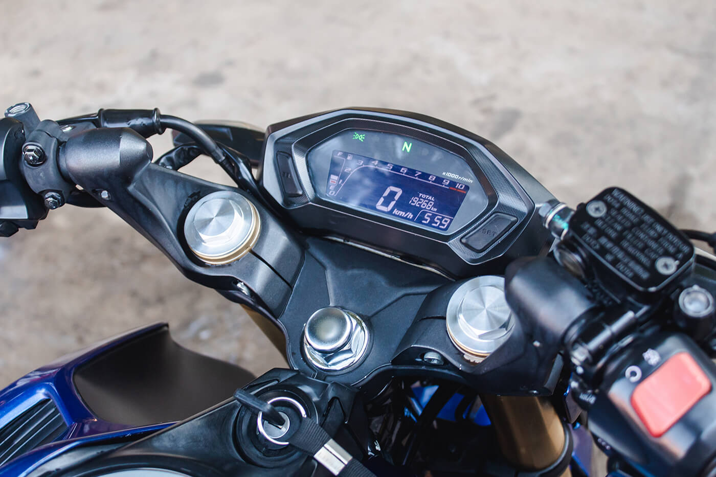 Die Serviceanzeige am Motorrad: ein Zähler, kein Befund