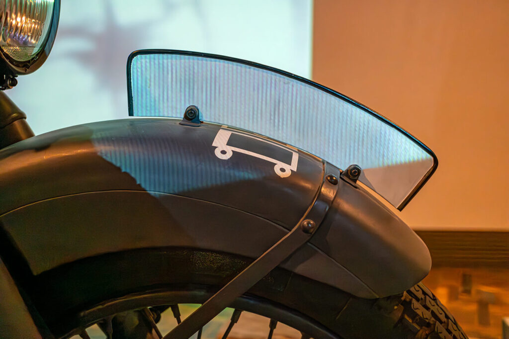 Warum ein Motorrad vorne kein Kennzeichen hat