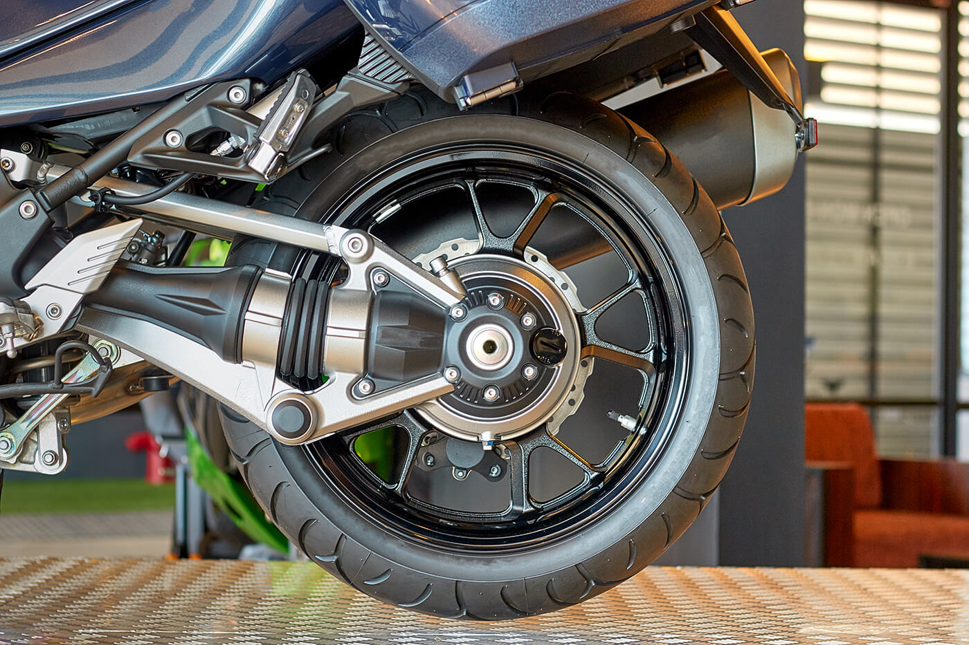 Was vom Stickstoff im Reifen am Motorrad übrig bleibt