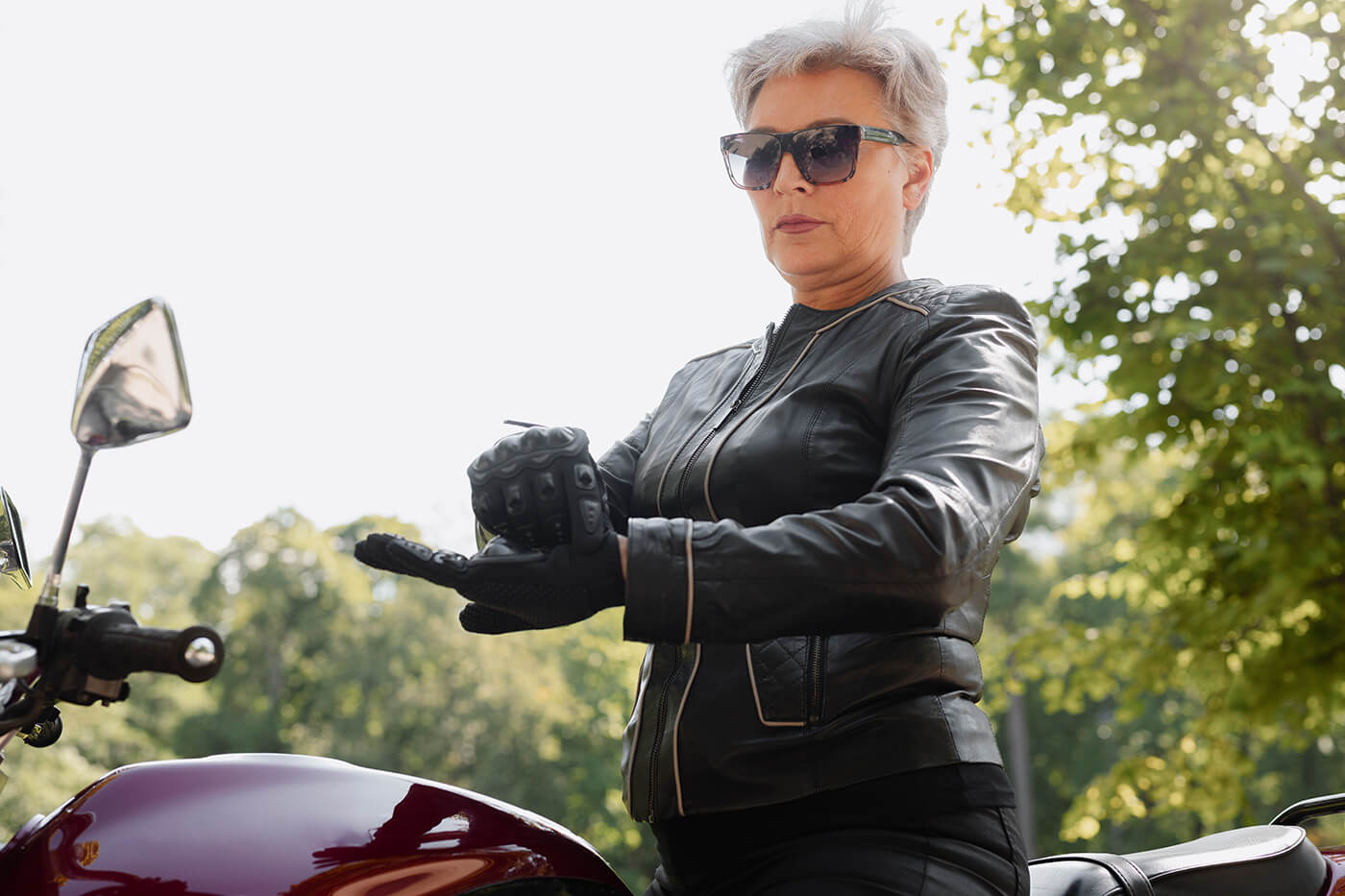 Welches Motorrad mit 60? Klein muss es nicht sein, handlich im Stand schon