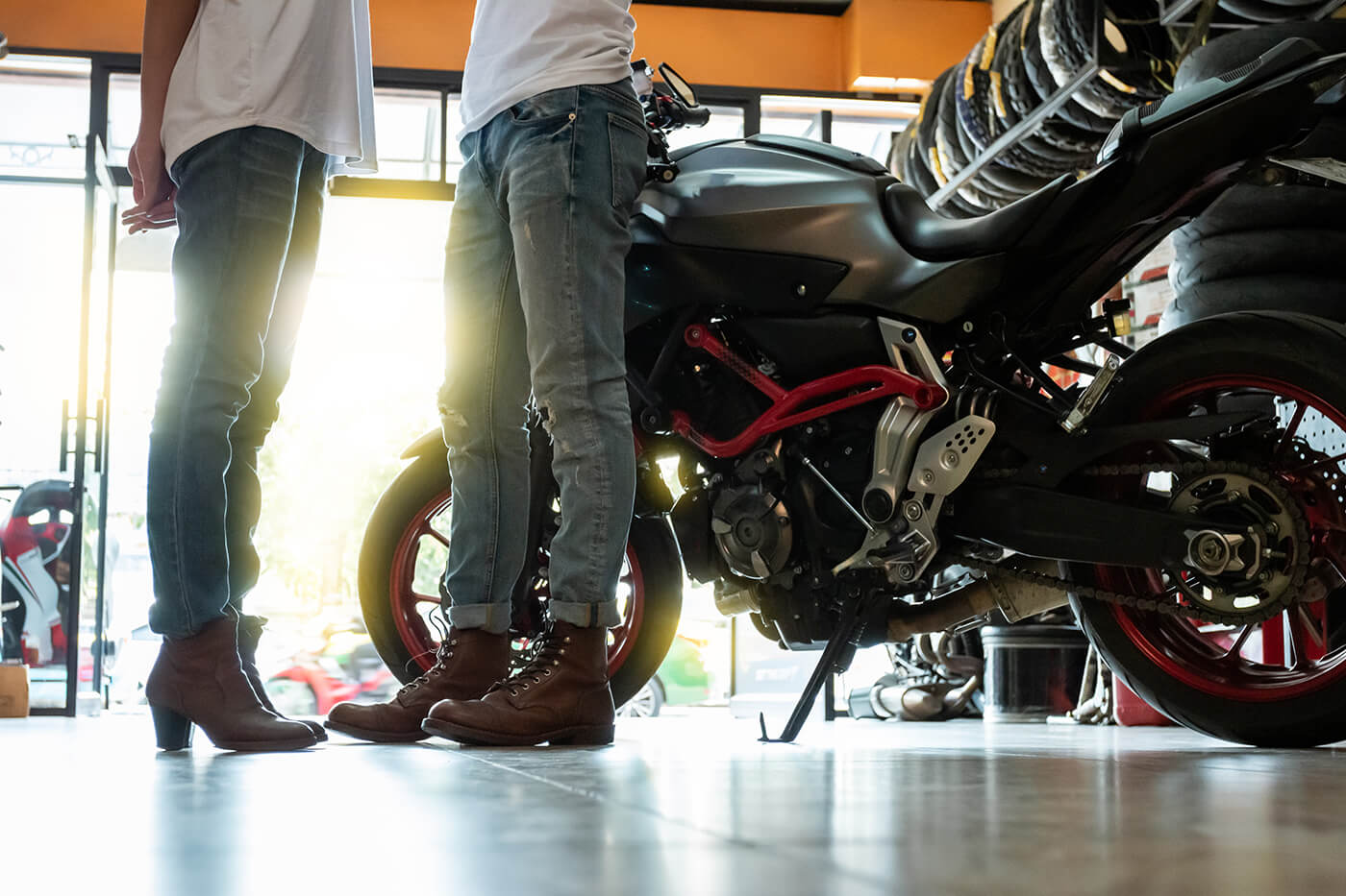 Motorrad kaufen als Paar: Warum der Sozius mit zum Besichtigungstermin muss