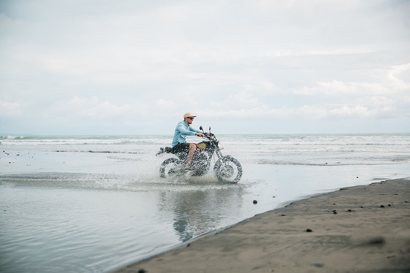 Wasserdurchfahrt mit dem Motorrad: Wie tief es wirklich geht - und was danach kaputtgeht